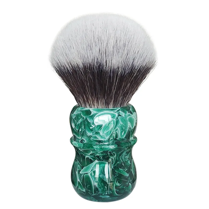 Herramientas de maquillaje Dscosmetic 30mm Jade G7 brocha de afeitar de pelo sintético para hombre brocha de afeitar 221119