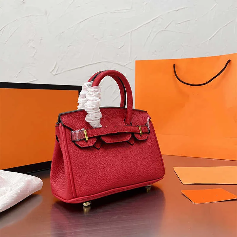 Classique sac cuir femme rouge De Luxe Femmes Sacs Designer Sac