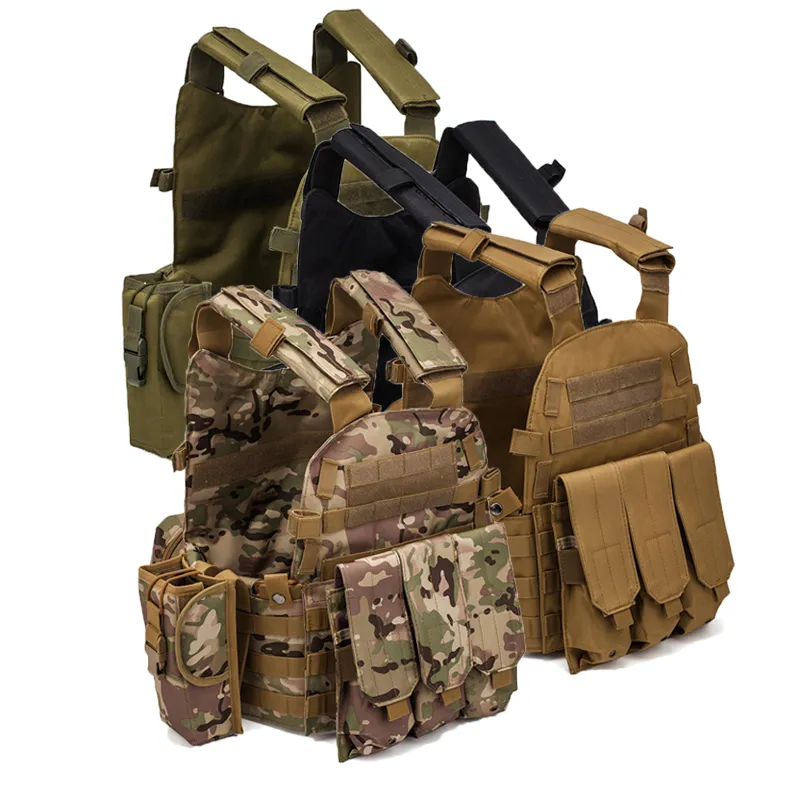 Herenvesten mannen 6094 multicam camo tactische molle modulair body munitie airsoft paintball combat militaire jacht kleding accessoires 221121