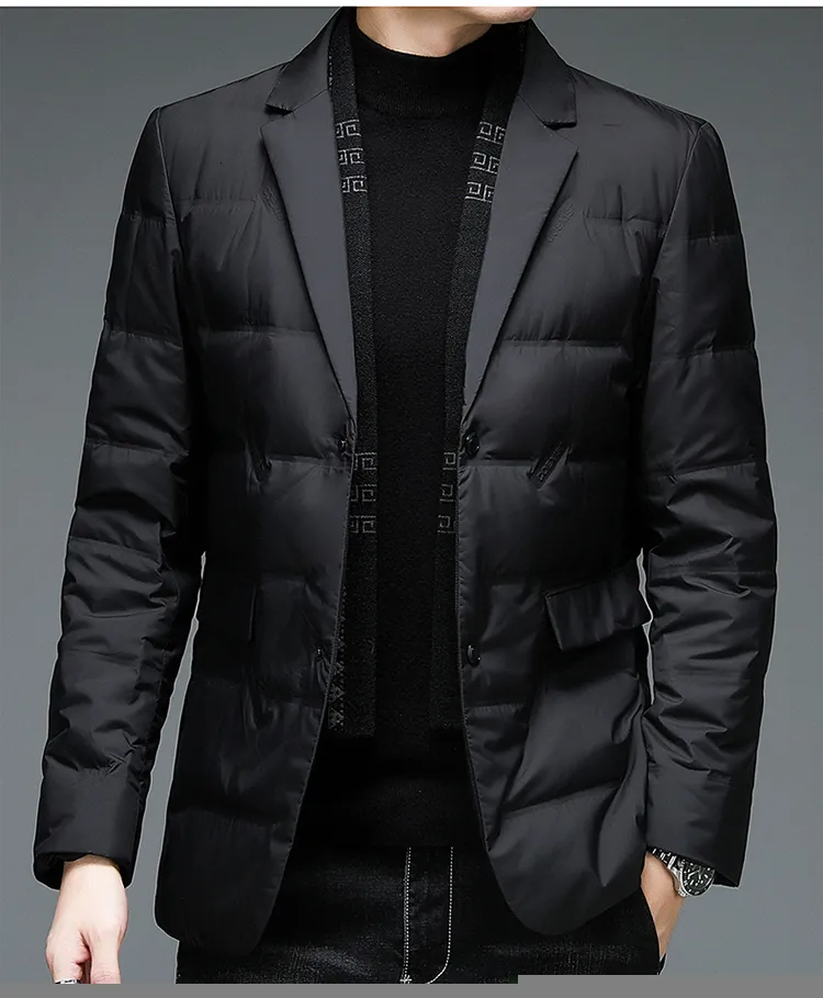 Mejor Precio En A Granel Blazer Decontracte Pour Hommes Avec Col Echarpe Melange De Canard Hivernal Chaud Acrylique Qualite Haut De Gamme Manches Longues Ajustement Maigre 2024 Envio Gratuito DHgate