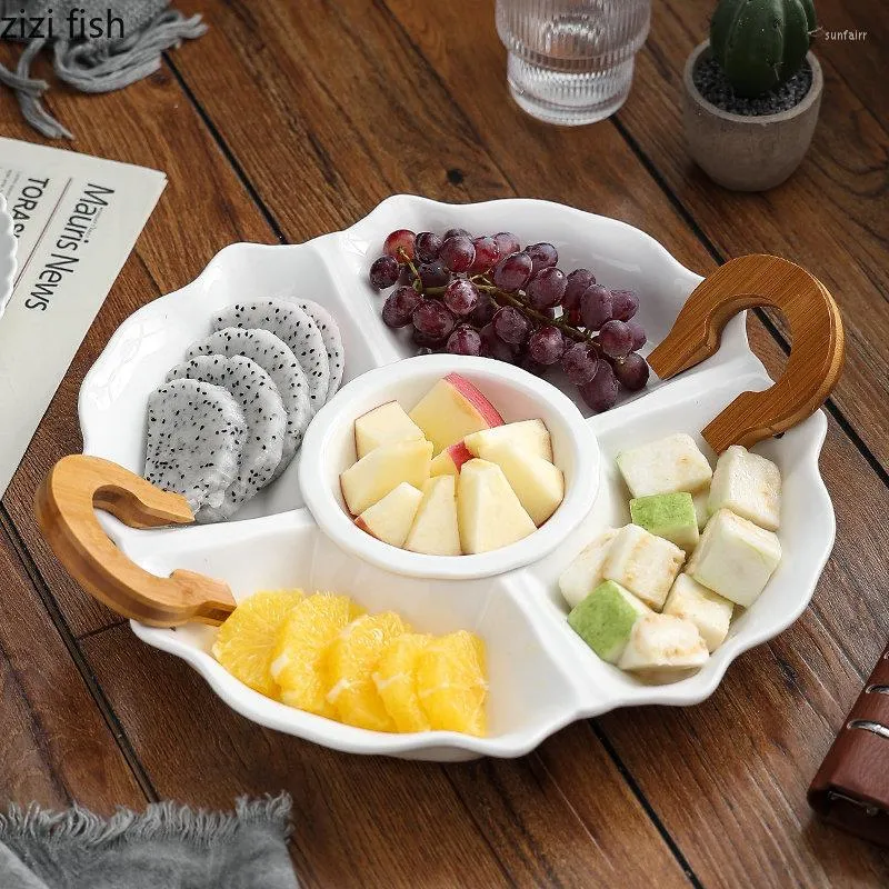 Пластин Премиум Керамический Подача С Закусочной Тарелки.