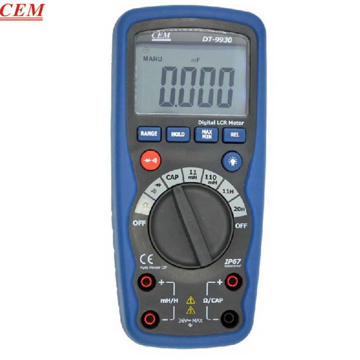 CEM DT-9930 DT-9935 Digital Multimeter Inductance Capacitance Resistance Test Almighty Meter LCR Tester High Bridge Multipurpose