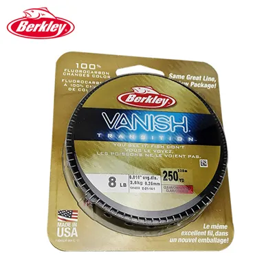 Vanish Transition 228M Fluorocarbon Fishing Line 4lb-14lb Golden&Ruby  Wear-resistant smoother Carbon Fiber Fishing Line 201124