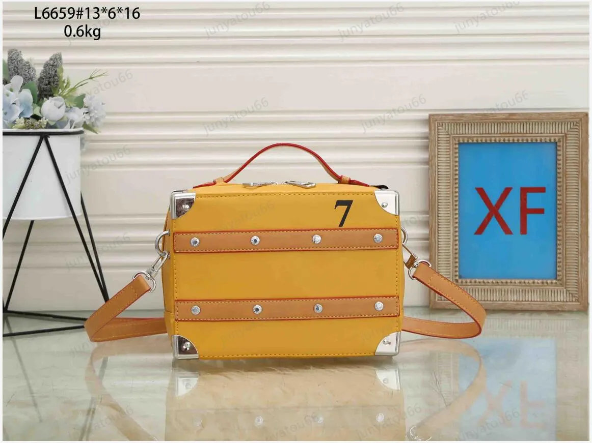 luxury evening shoulder bags box woman leather messenger bag fashion Ladies designer handbags clutch petite malle 13x6x16cm