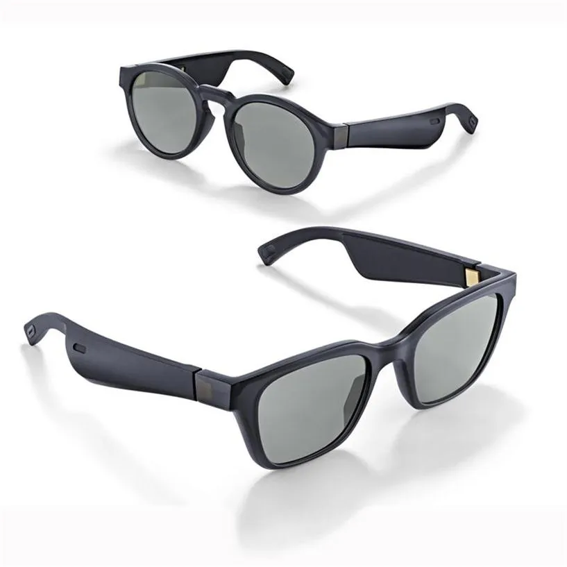 Умные солнцезащитные очки рамки Smart GlaseSes Bluetooth Wireless Warphones Audio Sunglassessesses Bluetooth с микрофонами Music Bass3213