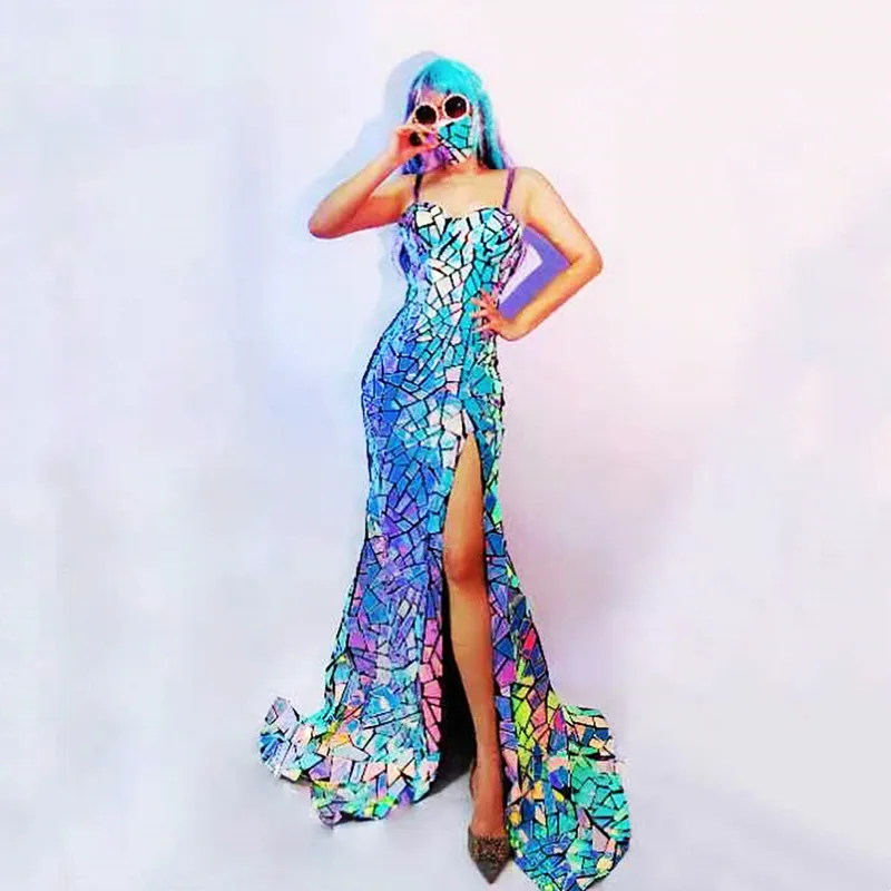 sequin spandex dress Plus Size - Disco Sequin Wrap Mini Dress