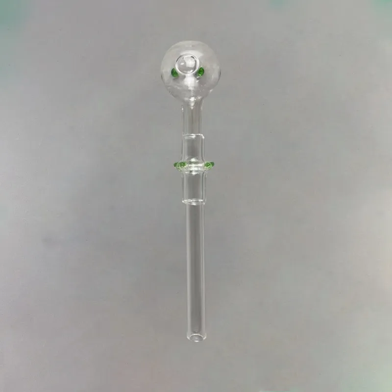 Pyrex glas rokende olie -branderpijpen dab waterfilter bubbler branders rechte handwas pijp nieuwe ontwerpstandaard houd