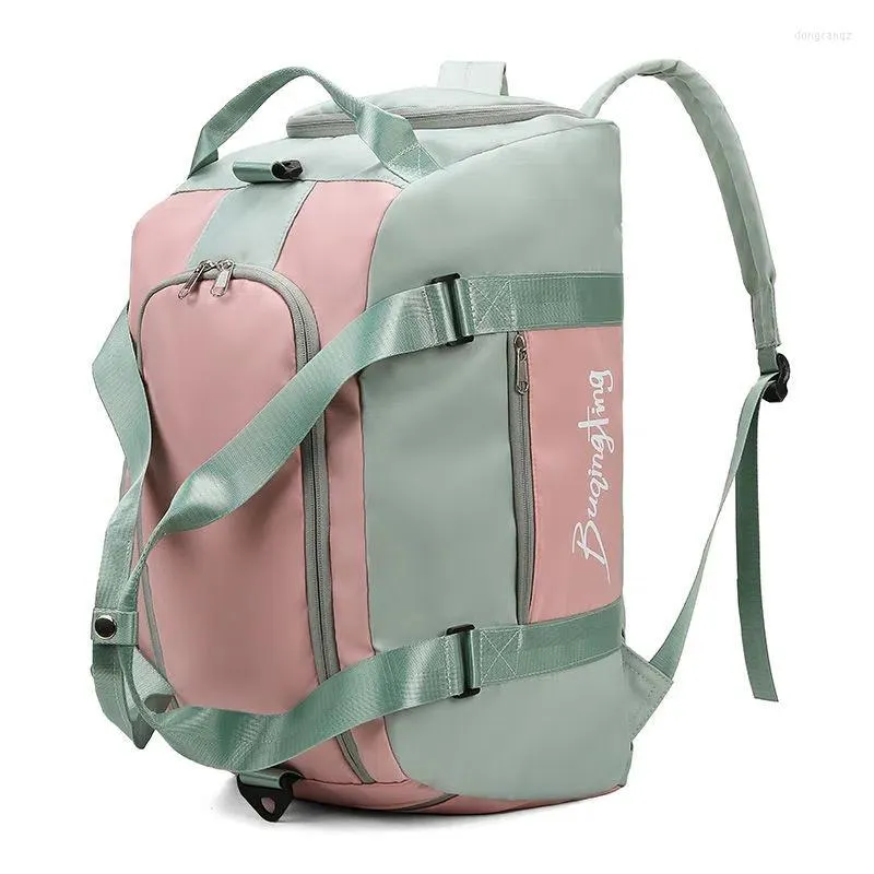 Outdoor Bags Fashion Gym Men Women's Sports Backpack Large Capacity Travel Handbag Swimming Fitness Yoga Training Shoulder Bag