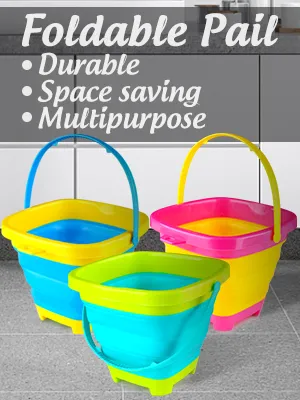 3PCS Foldable Bucket