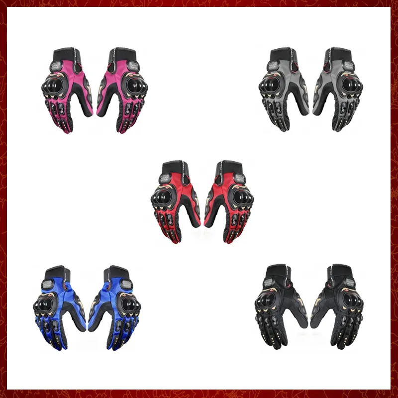 ST368 MOTORCIONA MOTOREIRA MOTORAGEM FILULIDADES Equipamento de ciclismo Lady Knight Racing Glove Guantes Moto Gear Mittens