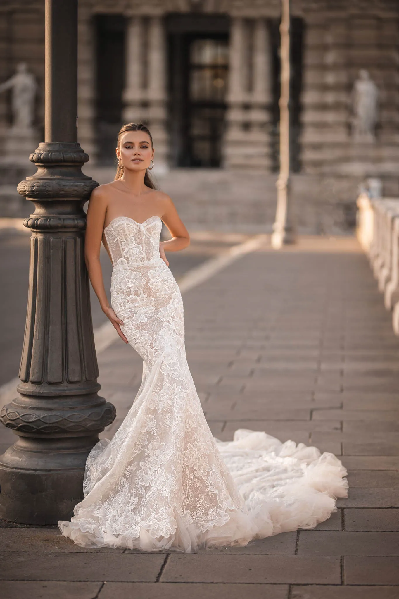 Mermaid sweetheart bridal clearance gowns