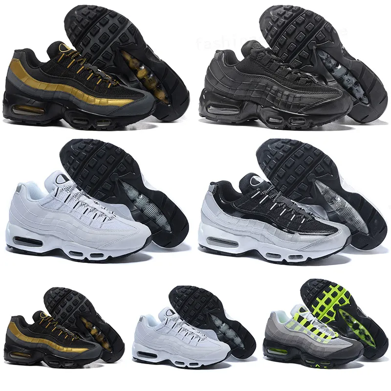 2022 Hot Drop Hight Qualit t Herren Sport Laufschuhe Max 95 Schwarz Wei Airs M nner Athletic Walking Tennis Grau Training Designer Sneakers G1