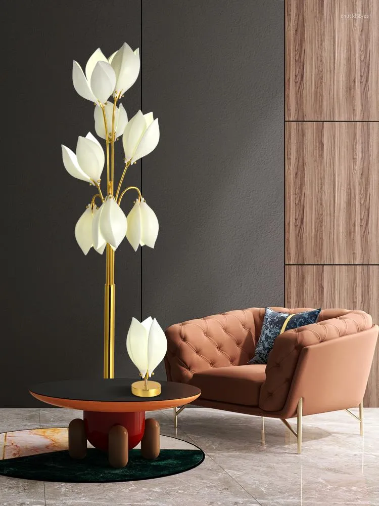 Floor Lamps Postmodern Minimalist Living Room Lamp Light Luxury Atmosphere Villa Study Bedroom Ceramic