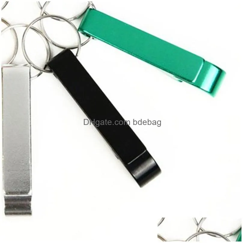 Openers MTI -functie bierflesopener aluminium legering originaliteit licht duurzame sleutel gespannen cadeausleutels ring verschillende kleuren 0 4jy f2 dhayn