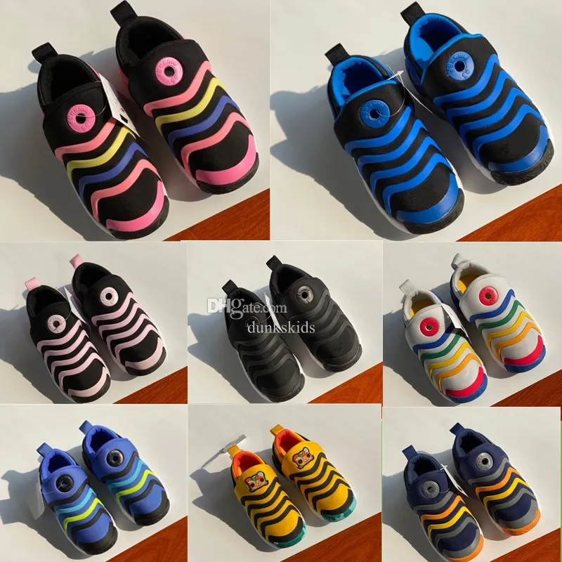 scarpe per bambini Dynamo Free Girls ragazzi prewalker baby sneakers scarpe da ginnastica firmate Scarpe da basket da corsa retrò nero kid giovanili infanti Athletic Outdoor Sports