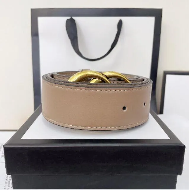 عرض حزام أزياء النطاق الترددي جلد النطاق الترددي 3.8 سم 15 ملون جودة الصندوق المصمم للرجال أو حزام النساء 168168AAA