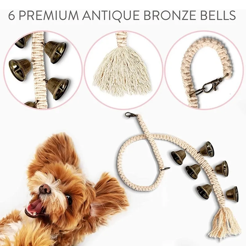 Altri Accessori Uccelli Campanelli Porte Da Appendere Cani E Cuccioli Campanello  Cani Vasino Campanello Cani Da Suonare Uscire 221122 Da 8,05 €