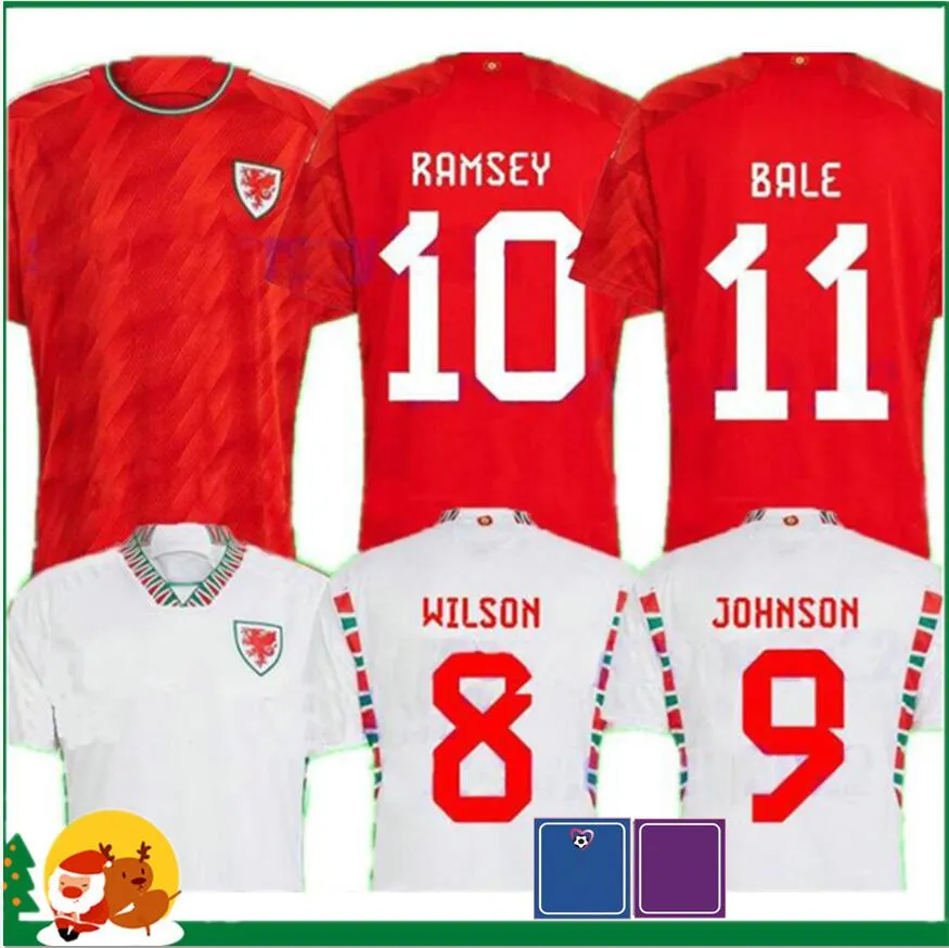 2022 2023 Wales Scotland Home Away Soccer Jerseys 22 23 Bale James Allen Ramsey volwassen mannen Sportvoetbalshirt