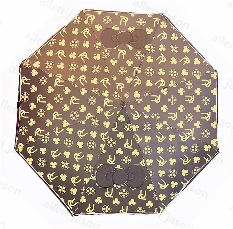 Leuke mooie paraplu's hipster automatische ontwerper luxe zon paraplu's top stof buiten reizen multifunctionele winddichte producten
