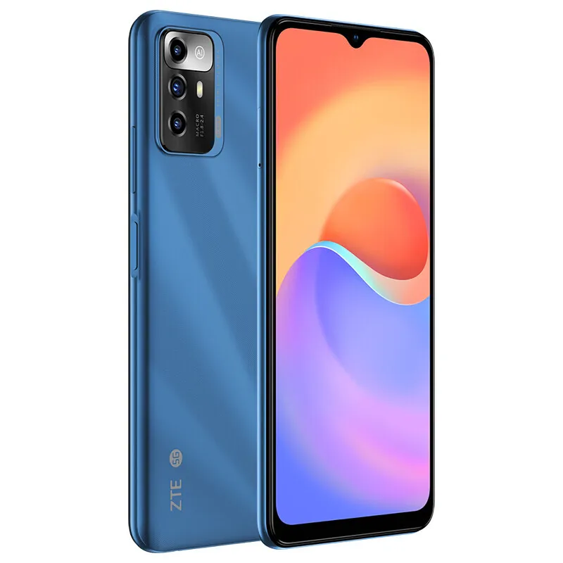 Telefono cellulare originale Huawei ZTE Voyage 30 5G 4GB RAM 128GB ROM Octa Core MTK Dimensity 700 Android 6.52" Schermo intero 13MP 4000mAh OTA Face ID Fingerprint Smart Phone