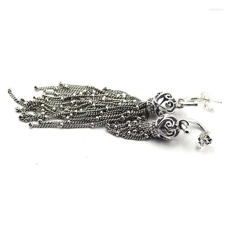 Enchanted tassels drop earrings hot sale