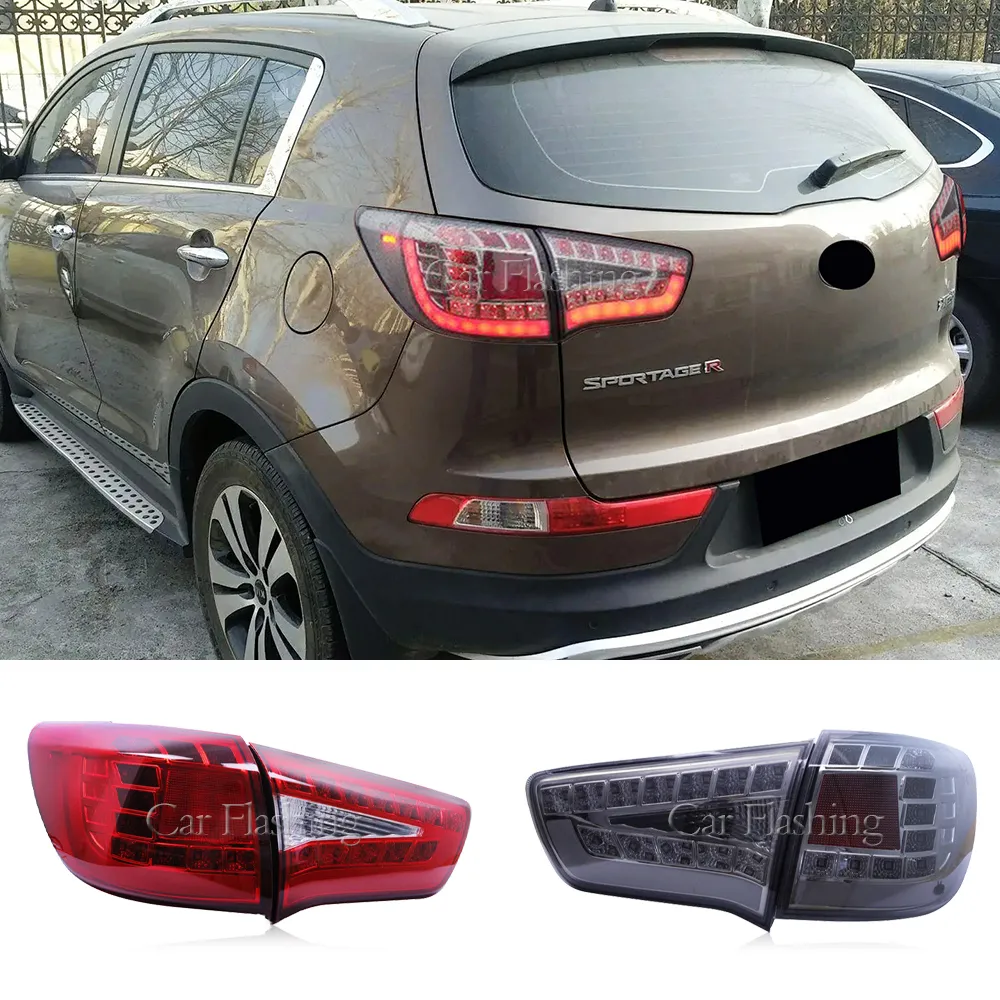 LED Rear Brake Tail Light Assembly Tail Lamp For KIA Sportage R 2011 2012 2013 2014 turn signal Stop Light