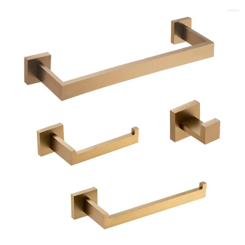 Badaccessoire set badkamer hardware accessoires zwarte zilveren gouden plank gewaad haak hanger handdoek rail bar rek tissuepapier houder