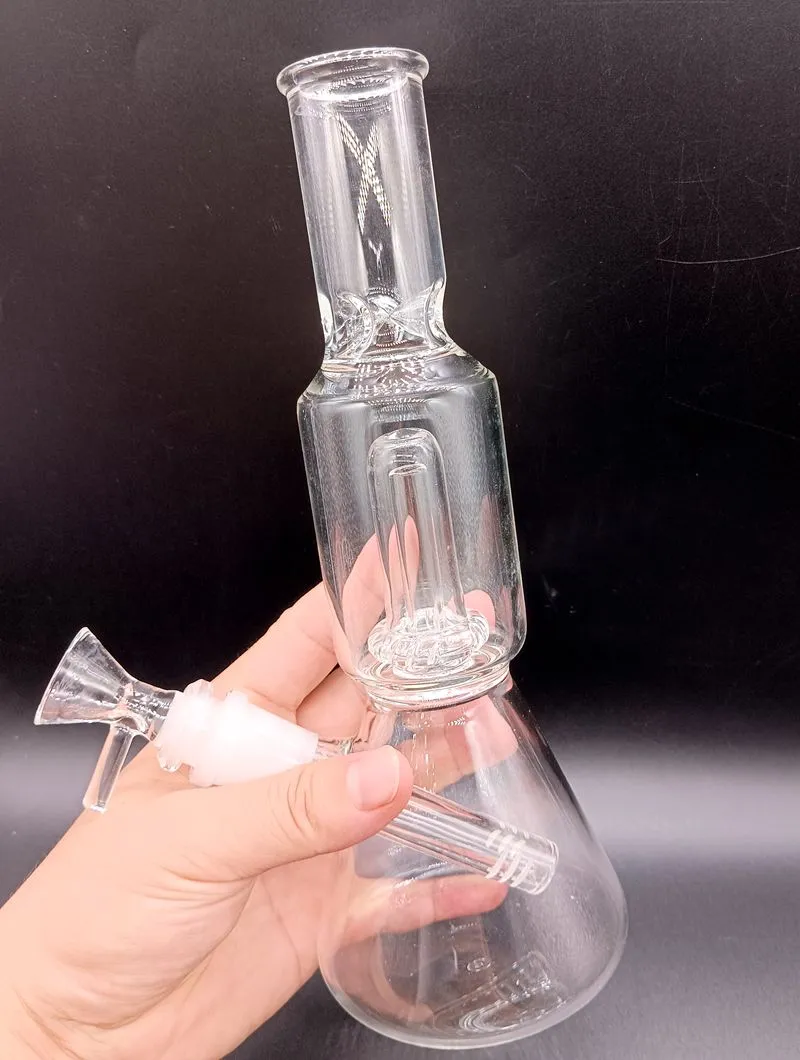 Mini 8,5 pouces en verre narnacte transparent avec percolateur DAB RIG RECYCLET