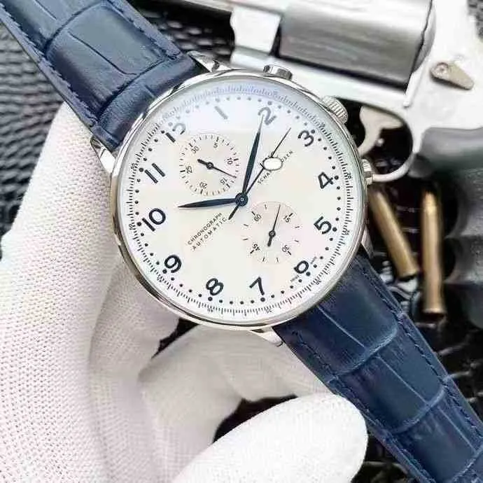 Superclone LW Watch Automatyczne zegarek Portugalski Siedem Trend Mash Masherical PRAWDZIWY PETL WODY WODY ODPOWIEDZI