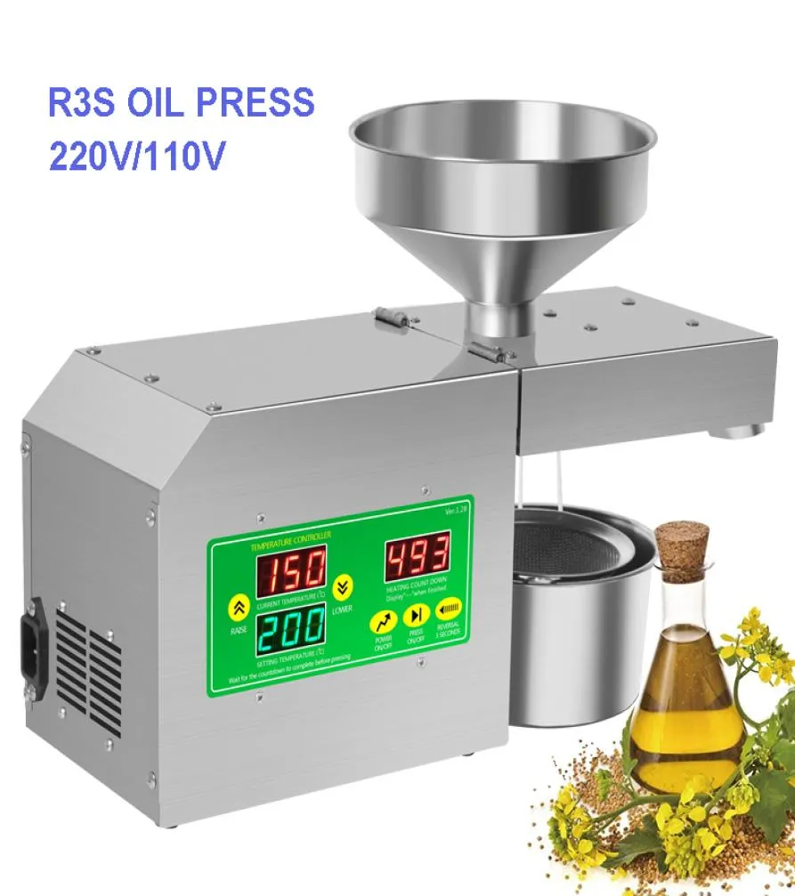 New Home Oil Press Flax Seeds Olive Kernel Oil Presser0128305135