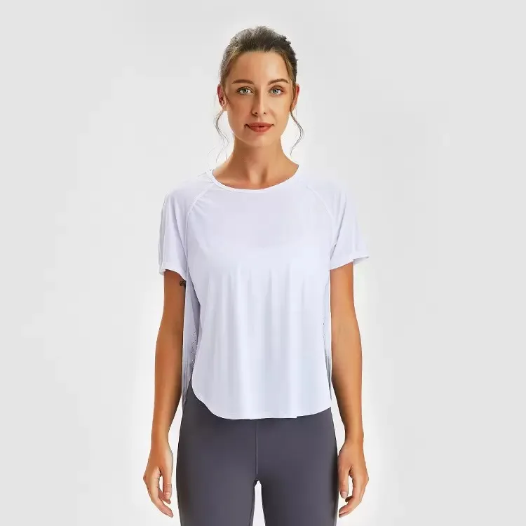lu lu şort yoga gömlek kadınlar egzersiz kıyafetleri lu gömlek gevşek fitness giyim giyim vücut geliştirme marka gömlek tank tops335i