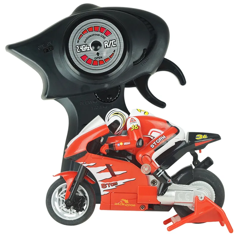 Mini Moto Jouet Enfants Télécommande Électrique Rc Moto 2.4ghz