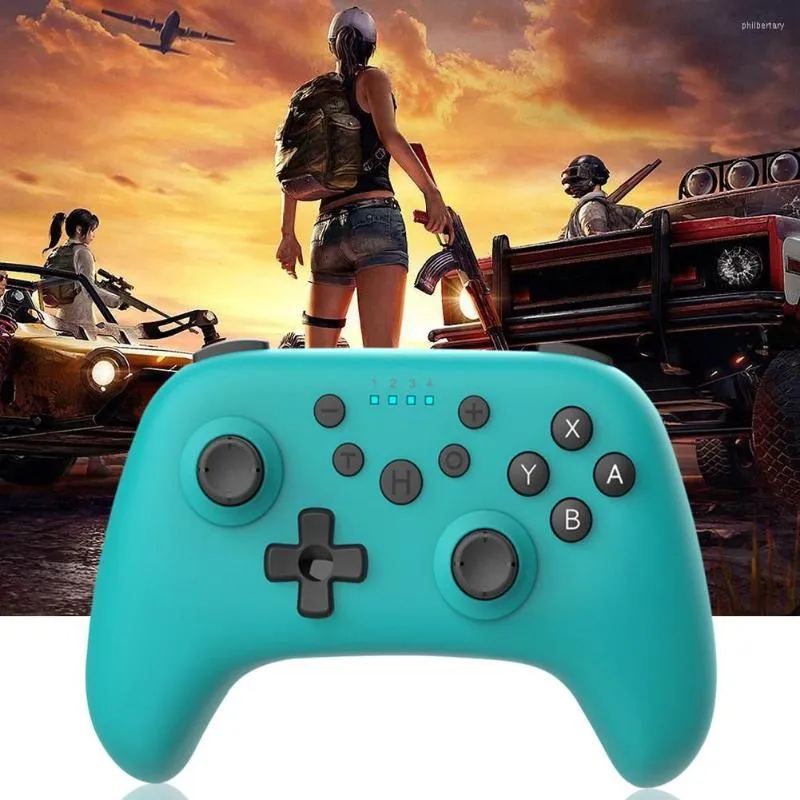 Contrôleurs de jeu Manette sans fil pour Switch Gamepad Compatible Bluetooth Capteur de gravité Gyroscope 6 axes intégré