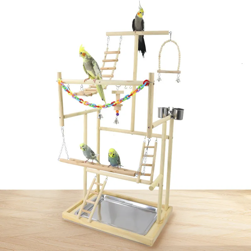 Bird Cage Parakeet Jungle Gym Kathson Bird Playground,Parakeet