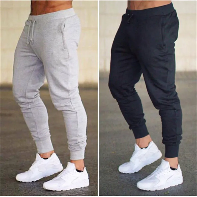 Men's Tracksuits Men's Sports Jogging Pants Casual Pants Daily Training Cotton Breathable Running Sweatpants Tennis Soccer Play Gym Trousers 221122