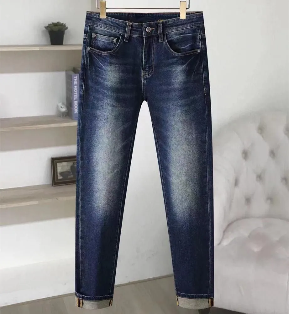 Мужские дизайнерские джинсы высшего качества для мужчин и женщин, модные брендовые роскошные брюки, облегающие мотоциклетные джинсовые брюки в стиле хип-хоп