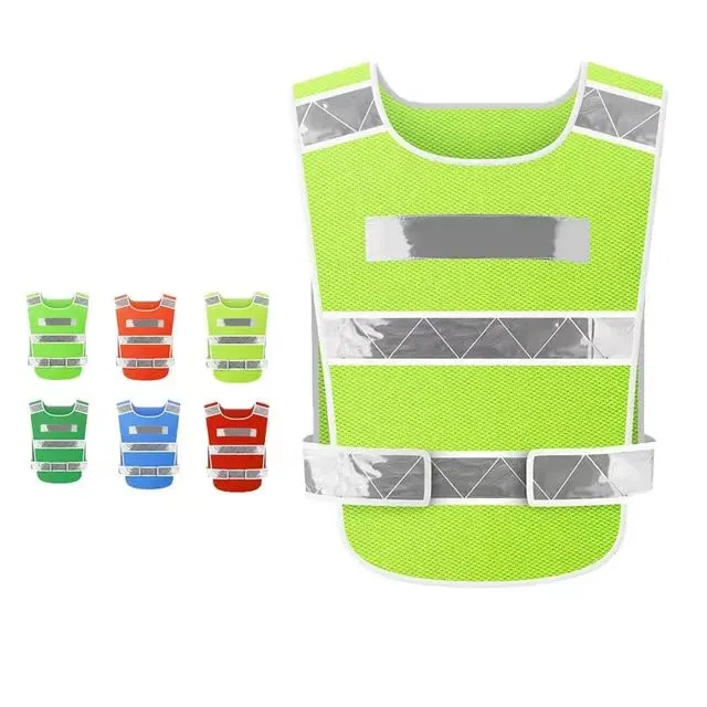 Wholesale Custom Warning Safety Fishing Net Vest Reflective Jacket
