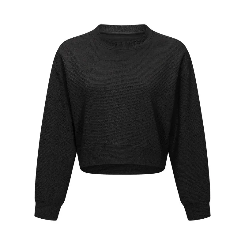 LU-DS122 Übung Yoga Outfit Fitness Wear Damen Training Sweat-shirt Sportbekleidung Jacken Outdoor Casual Erwachsene Laufen Langarm219y