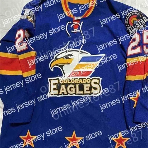 College Hockey Wears Nik1 Vintage JAKE MARTO COLORADO EAGLES Game