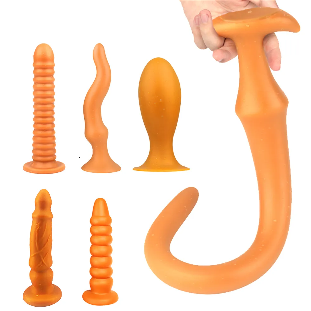 Dilatatore anale e massaggiatore prostatico in silicone_voghion.com
