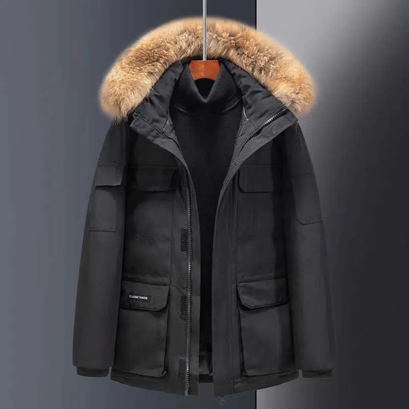 Vente chaude Canada Hommes Hiver Doudounes Femmes Doudoune Épais Manteaux Longs Chauds En Plein Air Classique Coupe-Vent Imperméable Parka Gris Tendance