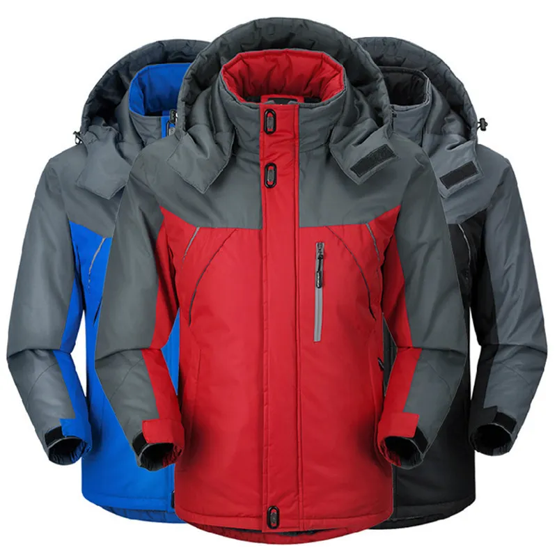 Мужские вниз Parkas Men Winter Winter Wind -Pronate Hover Высококачественный мужская водонепроницаемая куртка 221122