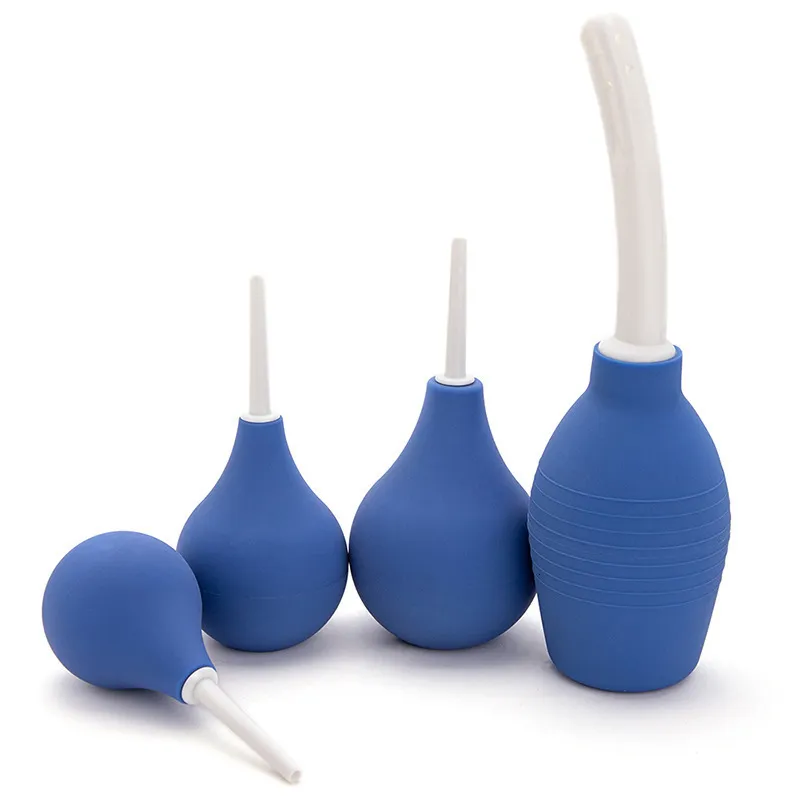 Anal Douche Cleaner Rubber Enema Bulb Syringe For Personal Hygiene_voghion.com