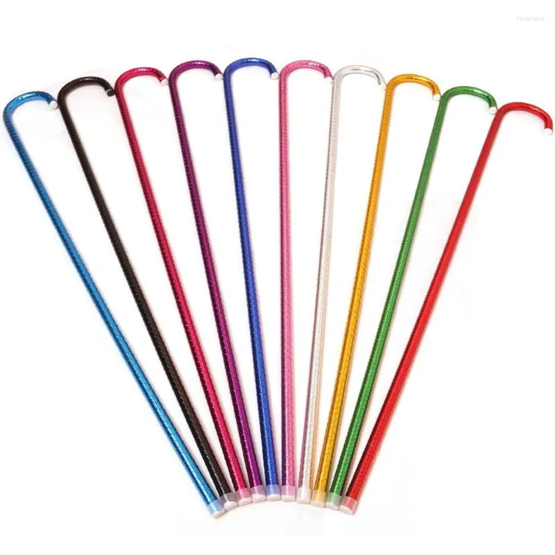 Stage Wear Bâtons de Danse du Ventre Colorés 95 Cm Cannes de Danse Jazz Accessoires Performances Accessoires Couleur Mixte 10pcs / Pack