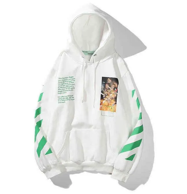 Off Brand Mens Hoodies Sweatshirts Offs White Luxury Designer Mens