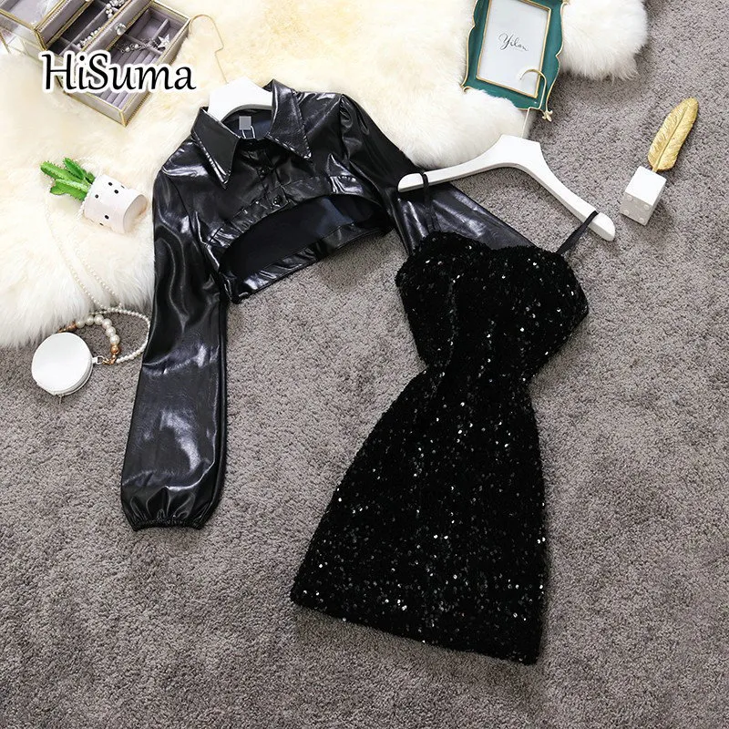 Two Piece Dress Set Womens Spring Strap Sequin... From Luo03, $28.41 | DHgate.Com Two Piece Dress Set Womens Spring Strap Sequin... From Luo03, $28.41 | DHgate.Com