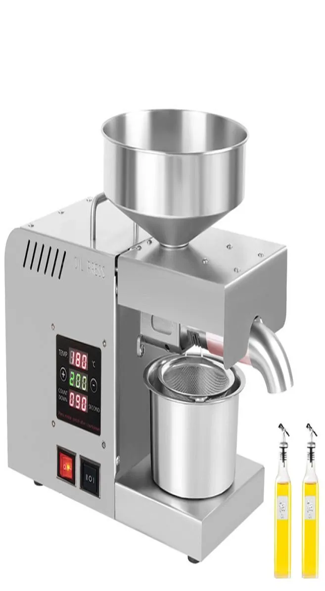 Beijamei X5S Coldheat Commercial Oil Pressers Machine 110V220V Mandelfrön Pressa oljemaskiner Extractor