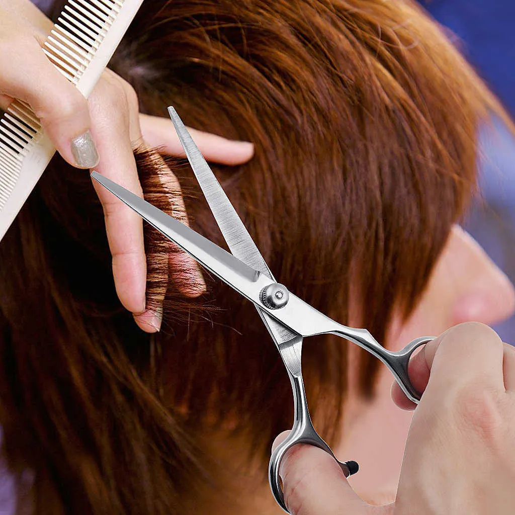 Professional Hair Cutting Bulk Scissors Steel Thinning Scissor For Men  Women Cutting For Salon Barber Home Corte De Pelo From life, $3.46
