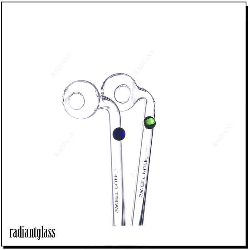 Original Glass Oil Burner Pipe Clear Quality Tube For Wax Concentrate