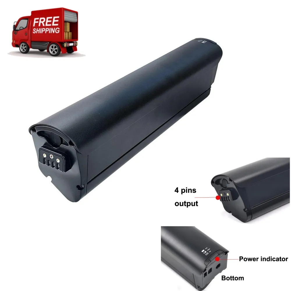 36 В 48 В ebike Батарея 10,4AH 12.8AH 14AH 17.5AH для 350 Вт 500 Вт Подходит для MacWheel Cruiser Hidden Ebike Batteries